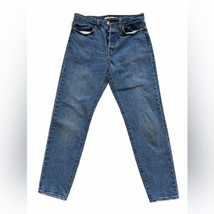 Levi’s Wedgie Fit Jeans Size 27 Button Fly Medium Wash